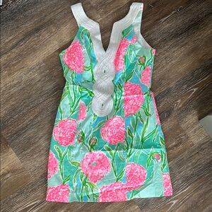 Lilly Pulitzer Dress in Pink and Green